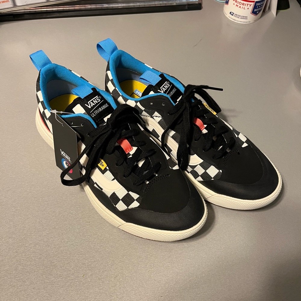 ExoVans. Size 7.5. New without box. Looking to get rid of quickly.